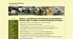 Desktop Screenshot of ferienhof-roesch.de