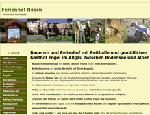 Tablet Screenshot of ferienhof-roesch.de